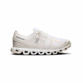 On Women's Cloud 6 Running Shoes - Wide, White White, alternate view 1