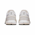On Women's Cloud 6 Running Shoes - Wide, White White, alternate view 2