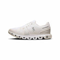 On Women's Cloud 6 Running Shoes - Wide, White White, alternate view 3