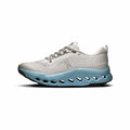 On Women's Cloudsurfer Trail 2 Shoes, Glacier Dust, alternate view 2