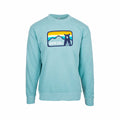 Bum Wraps Waynesville Bear Crewneck Sweatshirt Pigment Mint