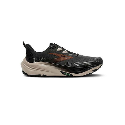 Color swatch for Brooks Men's Ghost Trail Shoes in Ebony Black Clove