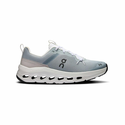 Color swatch for On Youth Cloudleap Running Shoes in Glacier White