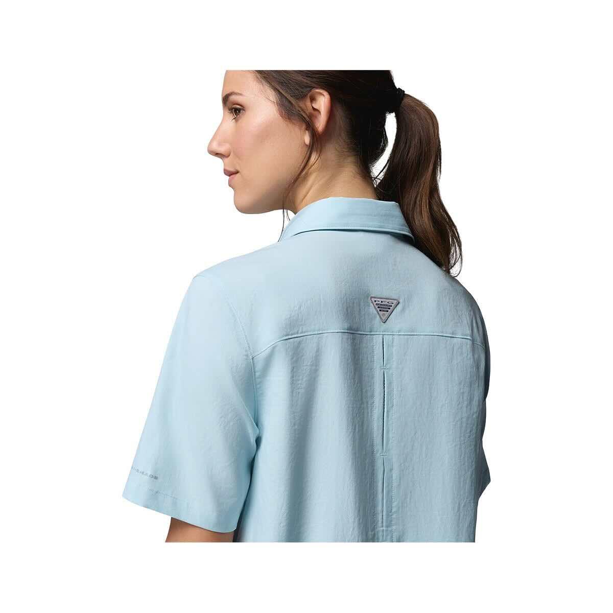 Columbia Women's PFG Castback Woven Short Sleeve Shirt – Mast
