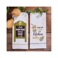Fresh Sarcasm Served Daily Dishtowel