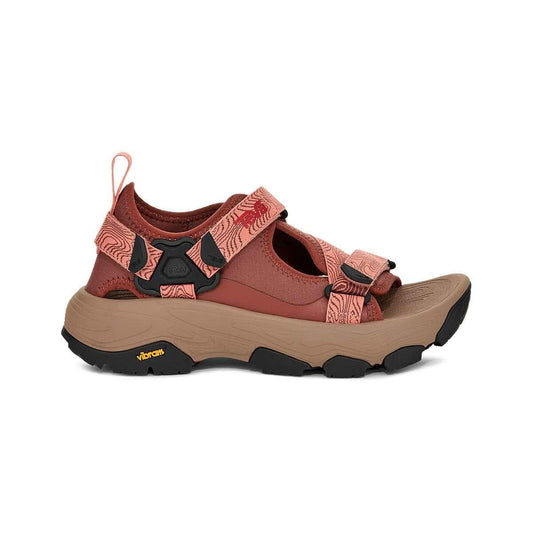 Color swatch for Teva Women's Grandview Max Hiking Sandals in Mahogany Bloomingdah