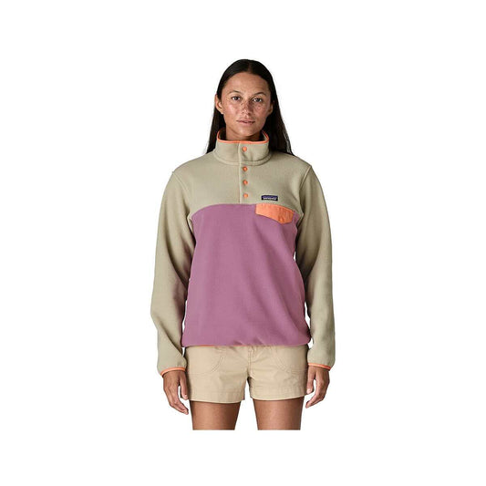 Color swatch for Patagonia Women's Lightweight Synchilla Snap-T Fleece Pullover in Blue Sage