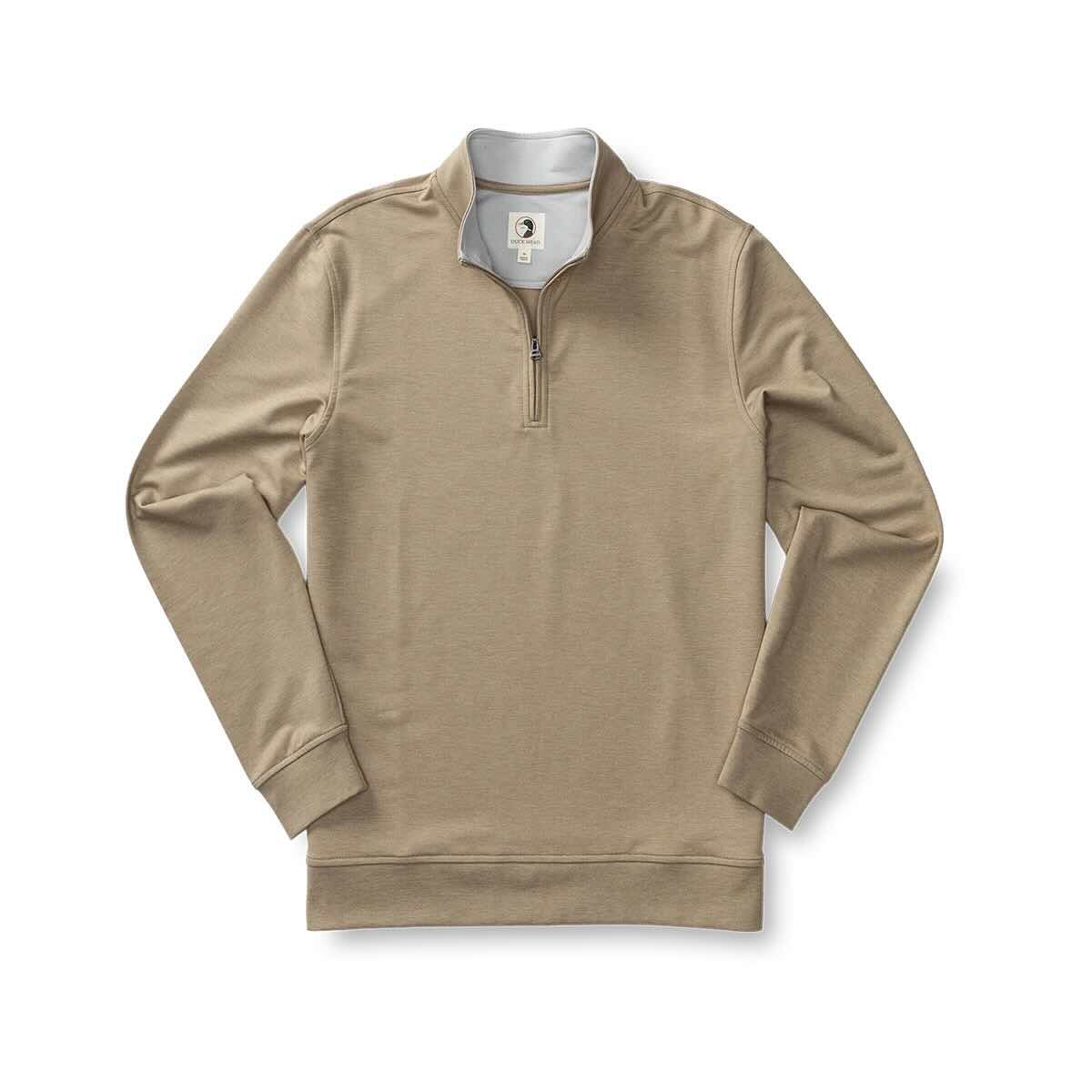 Duck Head Men's Dunmore Quarter- Zip Long Sleeve Pullover – Mast ...