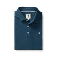 Duck Head Men's Hanover Pima Cotton Pique Polo Shirt, Mallard Blue, alternate view 1