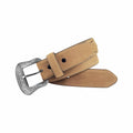Wrangler Men's Crazy Horse Leather Belt Tan