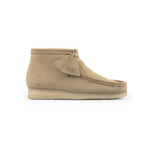 Color swatch for Men's Wallabee Suede Moccasin Shoes in Maple Suede