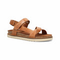Taos Footwear Women's Sideways Sandals Caramel