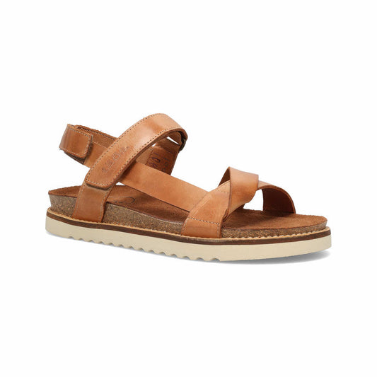 Taos Footwear Women's Sideways Sandals Caramel