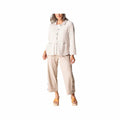 Habitat Women's Monterey Stripe Button-Front Shirt  Oakwood