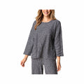 Habitat Women's Monterey Stripe 3/4 Sleeve Seamed Top
