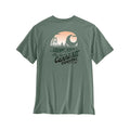 Carhartt Men's Irvine Relaxed Country Short Sleeve T-Shirt - Tall Green Slate
