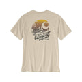 Carhartt Men's Irvine Relaxed Country Short Sleeve T-Shirt - Tall Oat Milk