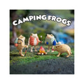 Archie McPhee Camping Frog Playset Toy  Set