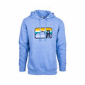 Asheville The Bear Hoodie Lt Blue