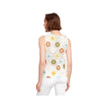 Charlie B Women's Sleeveless Flower Crochet Top  Multicolor P