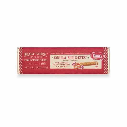 Goetze's Mast Store Provisioners Vanilla Bulls-Eyes® Chocolate Bar — product image