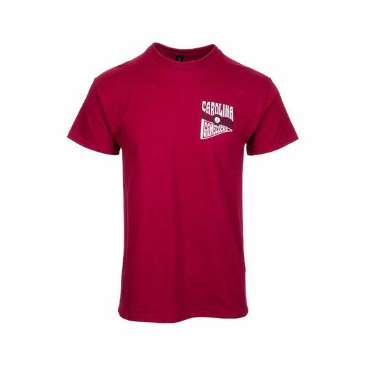 Color swatch for Eat More Tees University of South Carolina Gamecocks Forever Short Sleeve T-Shirt in Garnet