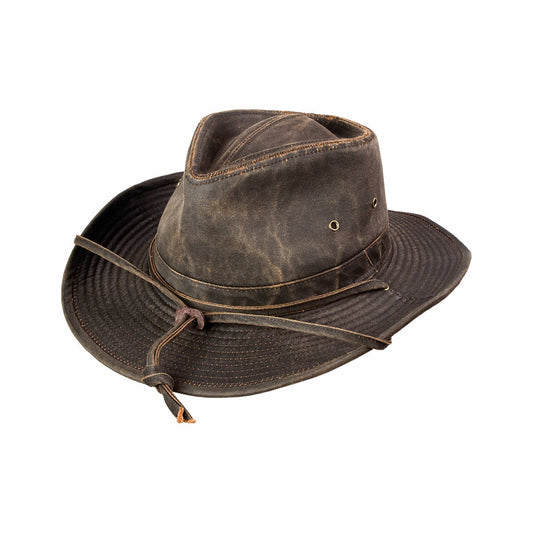Broner Men's Distressed Outdoor Hat Brown