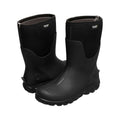 BOGS Men's Classic Seamless Mid Boots, Black, alternate view 2