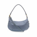 Joy Susan Yvette Expandable Zip Hobo Crossbody Handbag Denim