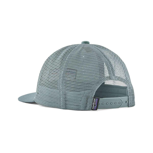 Color swatch for Patagonia Patagonia Kids' Logo Trucker Hat in Thin Ice