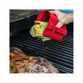 WOW GEAR GRIPmitt® Black Silicone Kitchen & BBQ Mitts - Set of 2