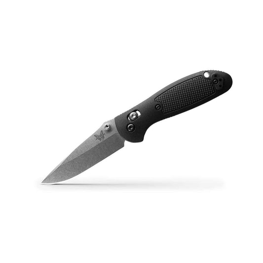 Benchmade 556-S30V Mini Griptilian Drop Point Knife, Black