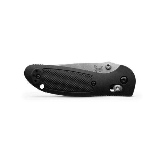 Benchmade 556-S30V Mini Griptilian Drop Point Knife, Black, alternate view 1