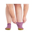Wide Open Women's Solid Cushioned Ankle Midweight Socks