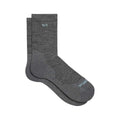 Wide Open Women's Solid Cushioned Crew Socks