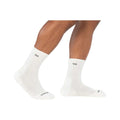 Wide Open Men's Solid Cushioned Micro Crew Socks