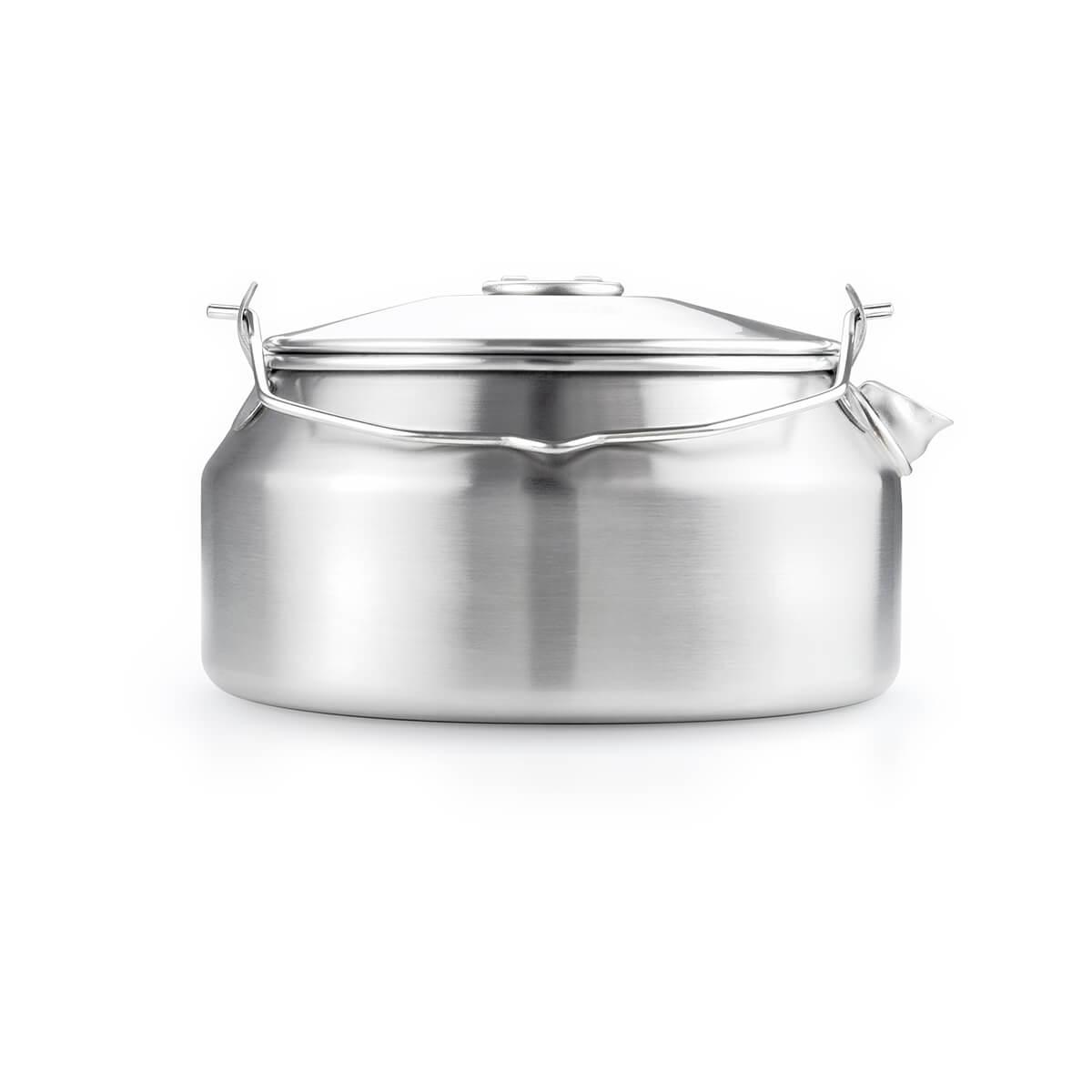 gsi outdoors tea kettle GSI Outdoors Glacier Stainless 1 Qt. Tea Kettle