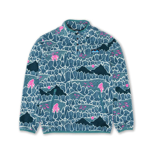 KAVU Women's Cavanaugh Snap Fleece Pullover