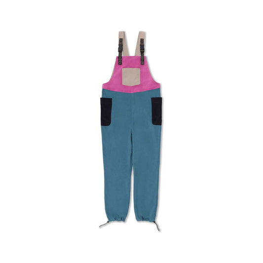 KAVU Women's Pocatello Fleece Overalls, Plum Tree