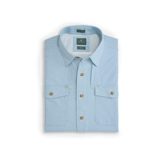 GenTeal Men's Dean Vented Long Sleeve Shirt, Sky Blue