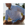 GenTeal Men's Dean Vented Long Sleeve Shirt, Sky Blue, alternate view 4