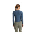 Free Fly Women's Ribbed Bamboo Long Sleeve Top, Pacific Blue, alternate view 1
