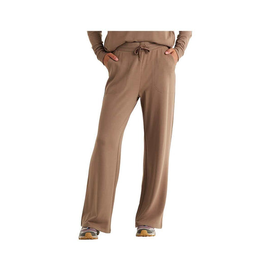Free Fly Women's Bamboo Lightweight Fleece Wide Leg Pants
