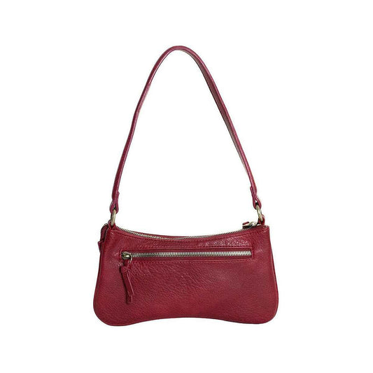 Joy Susan Nicolette Curved Topzip Shoulder Crossbody Bag