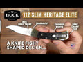 Buck Knives 112 Slim Heritage Elite Knife