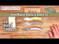 GiantMouse Biblio XL Knife - Blue G10