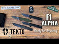 Tekto Knives F1 Alpha G10 Knife