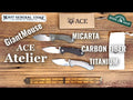 GiantMouse ACE Atelier Knife - Titanium