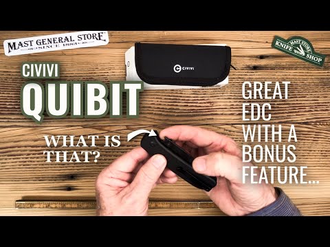 Civivi Qubit Button Lock Knife