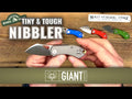 GiantMouse ACE Nibbler Knife - Titanium
